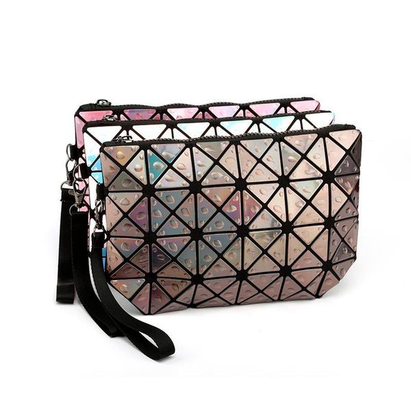 cosmetic bags & cases rhomboid drop pattern hand holding flat bag diamond magic makeup portable cute
cosmetic bags & cases rhomboid drop pattern hand holding flat bag diamond magic makeup portable cute