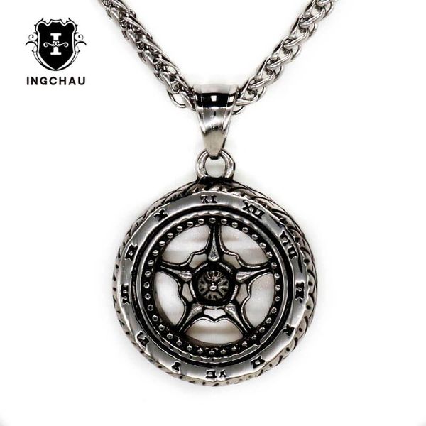 pendant necklaces fashion car tires necklace men/women masculino punk stainless steel chain mens jewellery ls-05, Silver
pendant necklaces fashion car tires necklace men/women masculino punk stainless steel chain mens jewellery ls-05, Silver