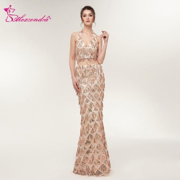 party dresses alexzendra stock champagne two pieces prom sequined long halter evening plus size, White;black
party dresses alexzendra stock champagne two pieces prom sequined long halter evening plus size, White;black