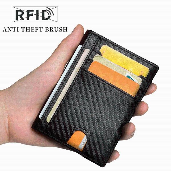 card holders 2021 rfid carbon fiber holder wallet simple fashion ultra-thin document bag multi-function, Brown;gray
card holders 2021 rfid carbon fiber holder wallet simple fashion ultra-thin document bag multi-function, Brown;gray