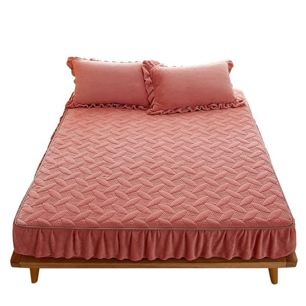 sheets & sets velvet bed sheet single piece quilted thickened baby solid color cover non-slip protective
sheets & sets velvet bed sheet single piece quilted thickened baby solid color cover non-slip protective