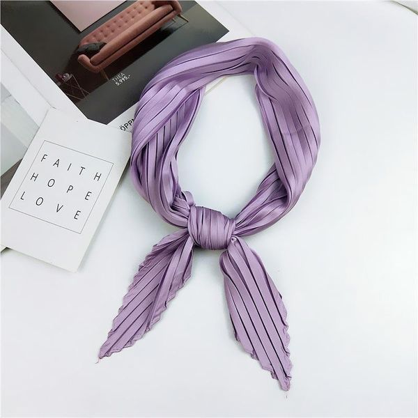 scarves fashion women silk pleated scarf luxury solid neck sweet foulard femme crinkle band girl neckerchief 55*55cm, Blue;gray
scarves fashion women silk pleated scarf luxury solid neck sweet foulard femme crinkle band girl neckerchief 55*55cm, Blue;gray