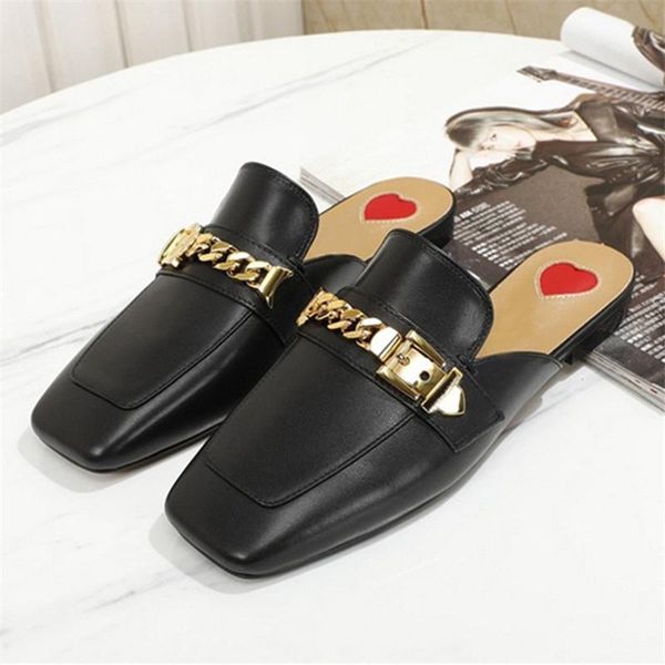 square toe women slippers casual flat shoes woman fashion mules ladies loafers chaussures femme flats outside slides, Black
square toe women slippers casual flat shoes woman fashion mules ladies loafers chaussures femme flats outside slides, Black