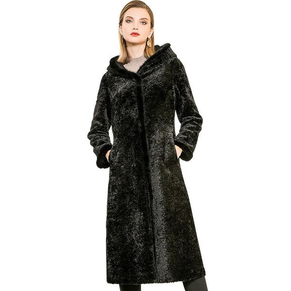 women's trench coats kamiying big size pure color mid length fur coat 2021 winter style fake fashionable pkhd711, Tan;black
women's trench coats kamiying big size pure color mid length fur coat 2021 winter style fake fashionable pkhd711, Tan;black