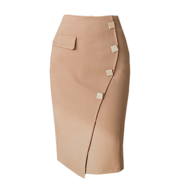 summer spring french women metal buttons elegant ladies asymmetric midi skirts korean high waist fishtail bottom, Black
summer spring french women metal buttons elegant ladies asymmetric midi skirts korean high waist fishtail bottom, Black