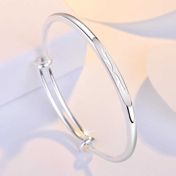 925 silver plated bangles with antlers design size adjustable bracelets jewelry for women or girls, Black
925 silver plated bangles with antlers design size adjustable bracelets jewelry for women or girls, Black