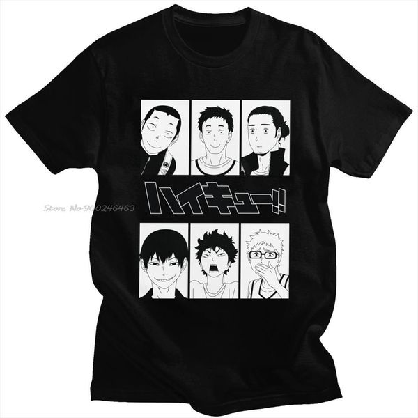 japan haikyuu karasuno volleyball men t shirts club short sleeved kuroo anime bokuto oya shoyo pure cotton tee, White;black
japan haikyuu karasuno volleyball men t shirts club short sleeved kuroo anime bokuto oya shoyo pure cotton tee, White;black