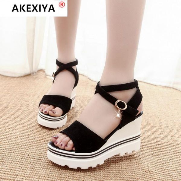 women sandals summer ladies open toe beach shoes rhinestone flat fish mouth buckle roman woman, Black
women sandals summer ladies open toe beach shoes rhinestone flat fish mouth buckle roman woman, Black