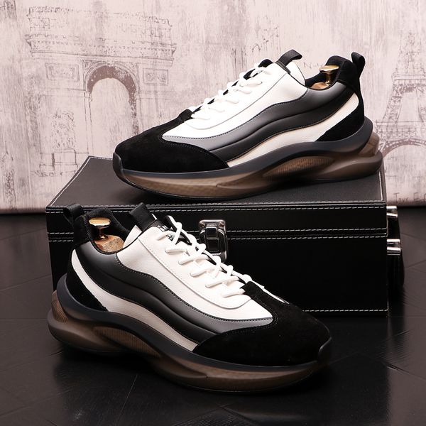 new novelty men colors patchwork causal flats shoes thick bottom loafers running sneakers sapatos tenis masculino, Black
new novelty men colors patchwork causal flats shoes thick bottom loafers running sneakers sapatos tenis masculino, Black