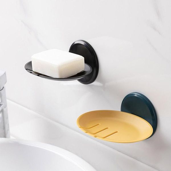 soap dishes creative holder with drain plastic tray for bathroom simple suction cup dish wall-mounted home storage
soap dishes creative holder with drain plastic tray for bathroom simple suction cup dish wall-mounted home storage