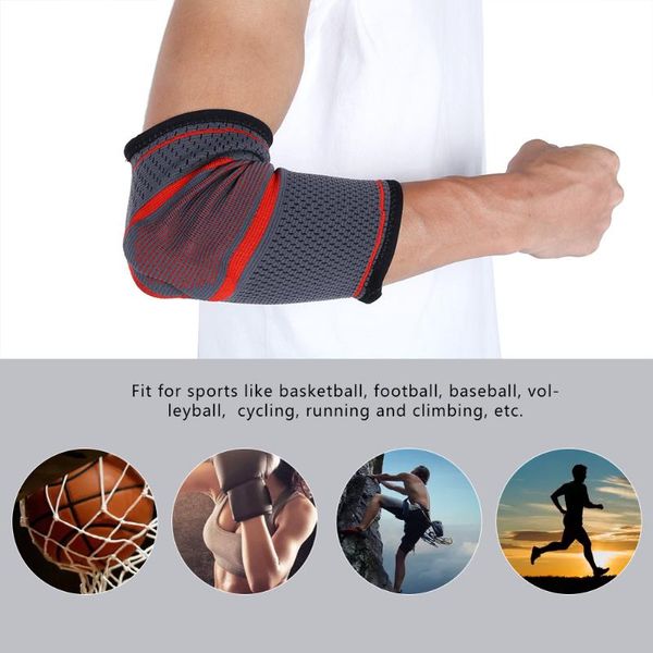 elbow & knee pads silicone protective pad protects the knitted breathable fitness, Black;gray
elbow & knee pads silicone protective pad protects the knitted breathable fitness, Black;gray