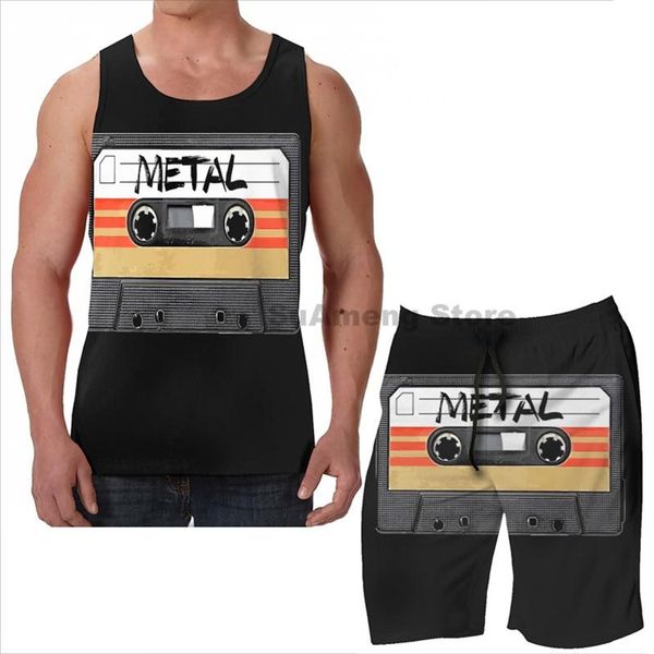 men's tracksuits summer funny print men tank women heavy metal music band logo beach shorts sets fitness vest, Gray
men's tracksuits summer funny print men tank women heavy metal music band logo beach shorts sets fitness vest, Gray