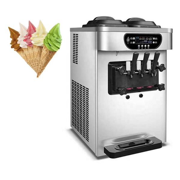 desksoft ice cream machine with preservation function commercial low noise three heads maker making
desksoft ice cream machine with preservation function commercial low noise three heads maker making