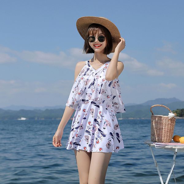 Women's split swimsuit 2021 new swimsuit Korean Beach Sports SWIMSUIT SET, White;black
Women's split swimsuit 2021 new swimsuit Korean Beach Sports SWIMSUIT SET, White;black