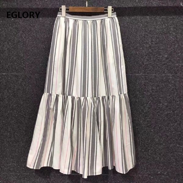skirts spring summer fashion long skirt women striped print ruffle patchwork mid-calf length casual cotton skirts, Black
skirts spring summer fashion long skirt women striped print ruffle patchwork mid-calf length casual cotton skirts, Black