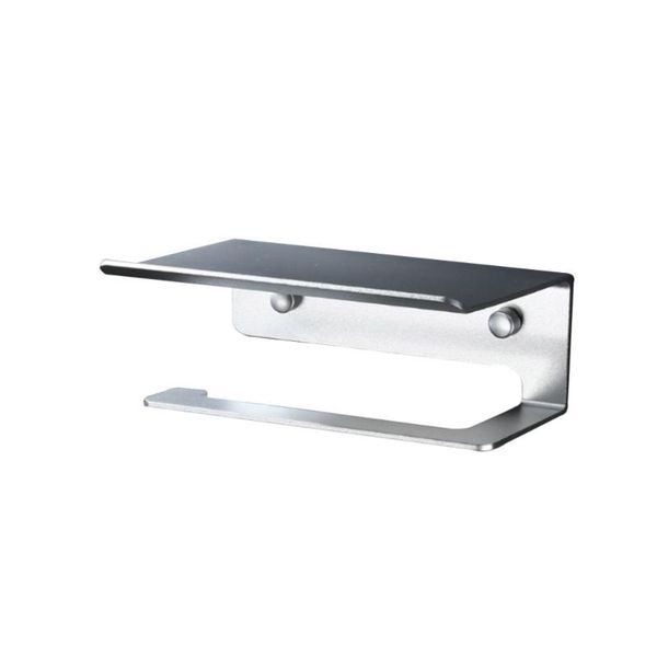 space aluminum holder tissue rolls storage shelf wall mounted mobile phone rack bathroom accessories (black boxes & napkins
space aluminum holder tissue rolls storage shelf wall mounted mobile phone rack bathroom accessories (black boxes & napkins