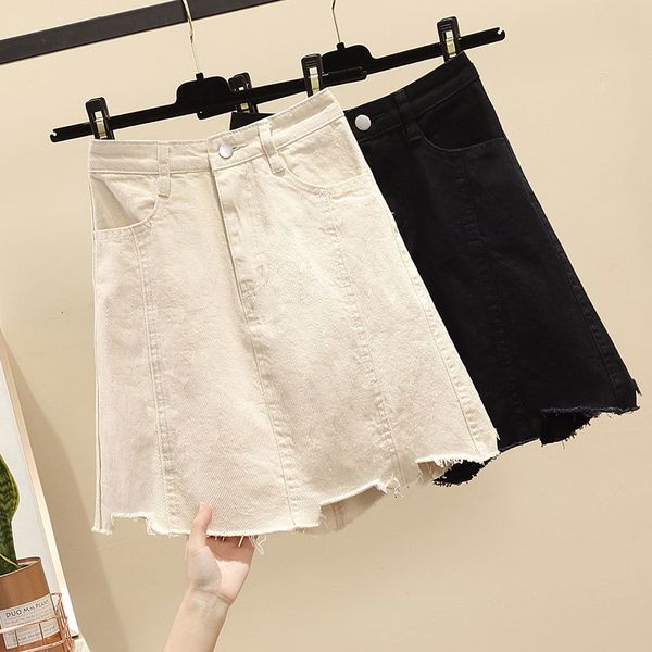 skirts large size high waist denim women a-line all-matched mujer vintage retro black summer jeans 2021 elegant x4a2
skirts large size high waist denim women a-line all-matched mujer vintage retro black summer jeans 2021 elegant x4a2