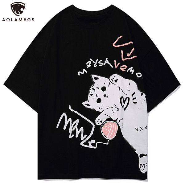 men's polos aolamegs manly t-shirts beautiful cat graffiti ukiyo-e printed men's t-shirt the neck will see japanese fashion haraj, White;black
men's polos aolamegs manly t-shirts beautiful cat graffiti ukiyo-e printed men's t-shirt the neck will see japanese fashion haraj, White;black
