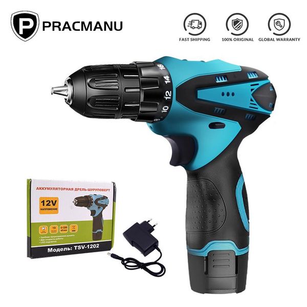 professiona electric drills pracmanu 12v cordless screwdriver drill torque drilling machine mini hand wireless power tool
professiona electric drills pracmanu 12v cordless screwdriver drill torque drilling machine mini hand wireless power tool