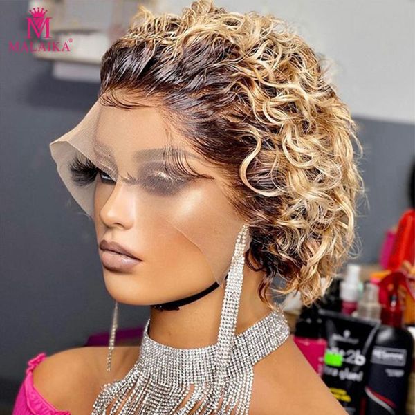 lace wigs malaika hair transparents water curly bouncy curl 1b/30 short bob 13x1 front human brown wig salon, Black;brown
lace wigs malaika hair transparents water curly bouncy curl 1b/30 short bob 13x1 front human brown wig salon, Black;brown
