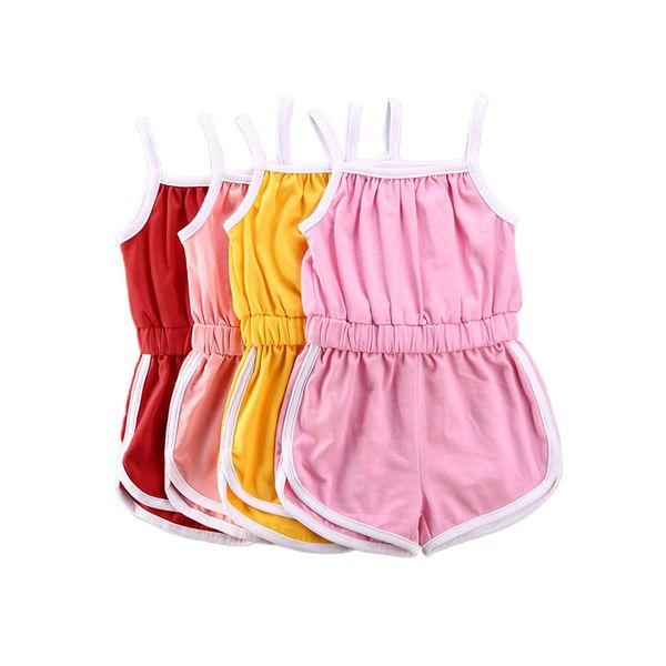 summer infant baby boys girls sleeveless rompers overalls solid sleeveless elastic jumpsuits toddler cotton clothes 4 colors, Blue
summer infant baby boys girls sleeveless rompers overalls solid sleeveless elastic jumpsuits toddler cotton clothes 4 colors, Blue