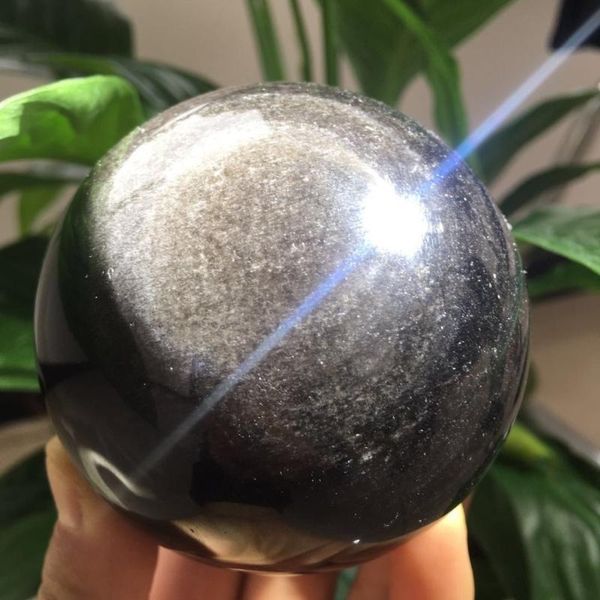 decorative objects & figurines beautiful natural silver obsidian crystal sphere chakra reiki healing 50-55mm
decorative objects & figurines beautiful natural silver obsidian crystal sphere chakra reiki healing 50-55mm