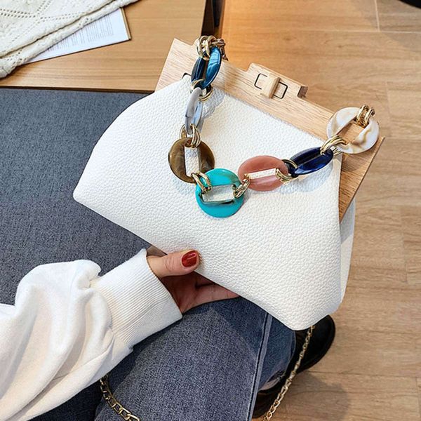 woman's handbag and purse leather shoulder bag chain cross body for women 2021 wood clamp hand ladies clutches
woman's handbag and purse leather shoulder bag chain cross body for women 2021 wood clamp hand ladies clutches