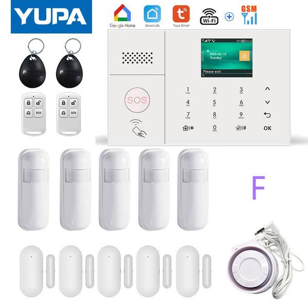 alarm systems wifi wireless gsm burglar home security system with motion sensor door detector tuya smartlife app supports alexa & google
alarm systems wifi wireless gsm burglar home security system with motion sensor door detector tuya smartlife app supports alexa & google