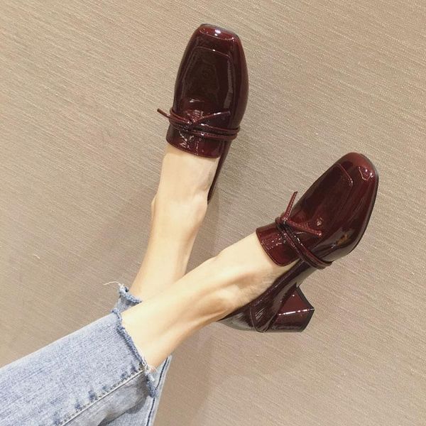 dress shoes the style everything with british small leather bowknot heel spring loafers, Black
dress shoes the style everything with british small leather bowknot heel spring loafers, Black