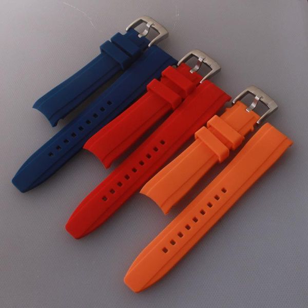 watch bands 18mm 20mm 22mm silicone rubber straps red/orange/blue watches curved ends with silver buckle clasp, Black;brown
watch bands 18mm 20mm 22mm silicone rubber straps red/orange/blue watches curved ends with silver buckle clasp, Black;brown