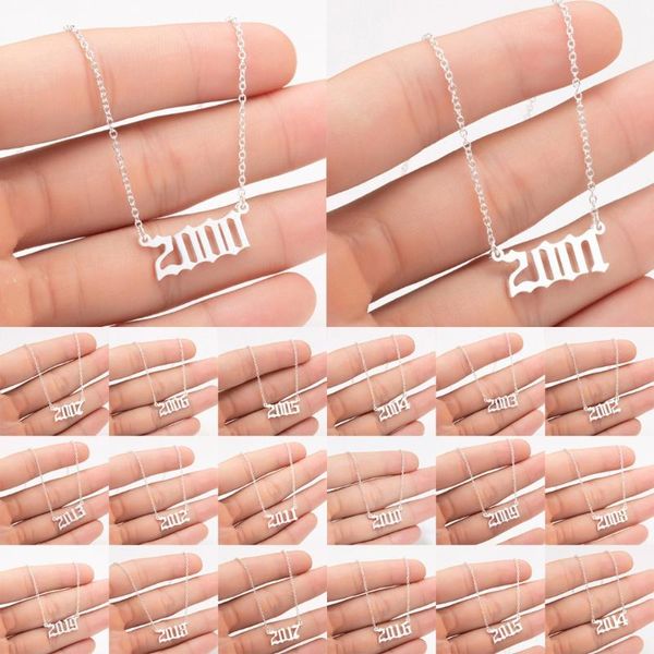 punk old english stainless steel letter pendant necklace number date of birth custom year collier chokers, Golden;silver
punk old english stainless steel letter pendant necklace number date of birth custom year collier chokers, Golden;silver