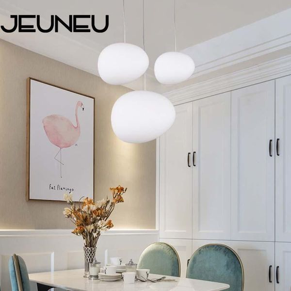 nordic cobblestone pendant lamp e27 g9 led 220v indoor decorations glass lights for restaurant living room hanging light lamps
nordic cobblestone pendant lamp e27 g9 led 220v indoor decorations glass lights for restaurant living room hanging light lamps