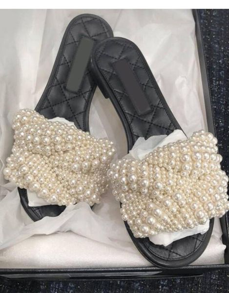 slippers 2021 pearl flat women's fashion outer wear open-toed sandals figure-out vacation beach womens shoes, Black
slippers 2021 pearl flat women's fashion outer wear open-toed sandals figure-out vacation beach womens shoes, Black