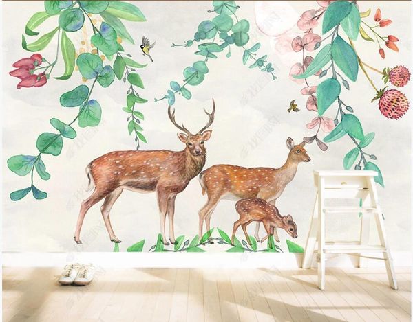 3d p wallpaper custom mural on the wall european hand-painted small fresh leaves elk home decor 3d wall murals wallpaper in the living room
3d p wallpaper custom mural on the wall european hand-painted small fresh leaves elk home decor 3d wall murals wallpaper in the living room
