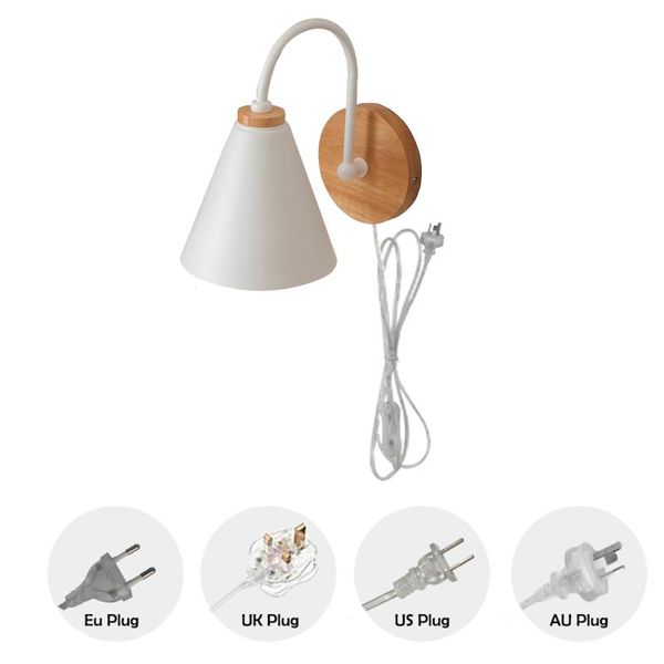 wall lamp nunu 5.9ft plug in button cord or hardwired industrial light iron lampshade wooden base for bedside reading bedroom loft
wall lamp nunu 5.9ft plug in button cord or hardwired industrial light iron lampshade wooden base for bedside reading bedroom loft