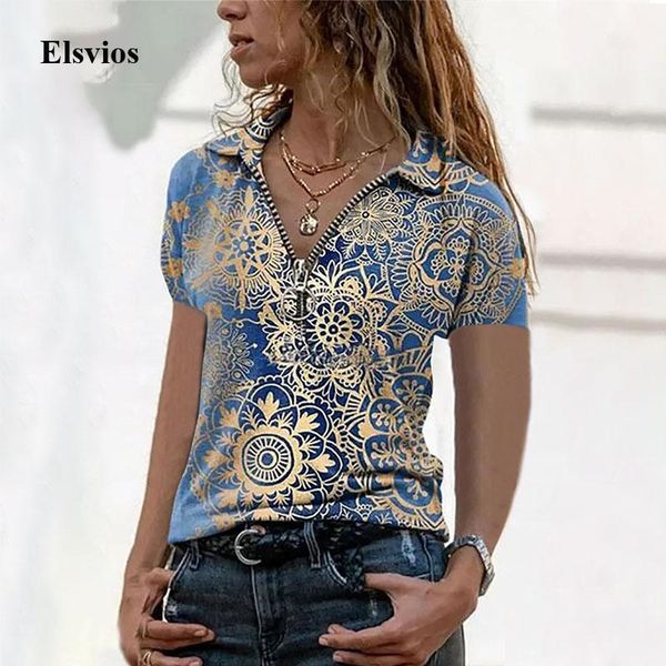 women's t-shirt 2021 summer short sleeve woman loose t shirts casual vintage print women tee shirt fashion v neck zipper pullover, White
women's t-shirt 2021 summer short sleeve woman loose t shirts casual vintage print women tee shirt fashion v neck zipper pullover, White