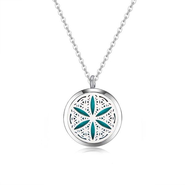10pcs mesinya flower of life (30mm) / essential oils s.steel perfume diffuser necklace pendant necklaces, Silver
10pcs mesinya flower of life (30mm) / essential oils s.steel perfume diffuser necklace pendant necklaces, Silver