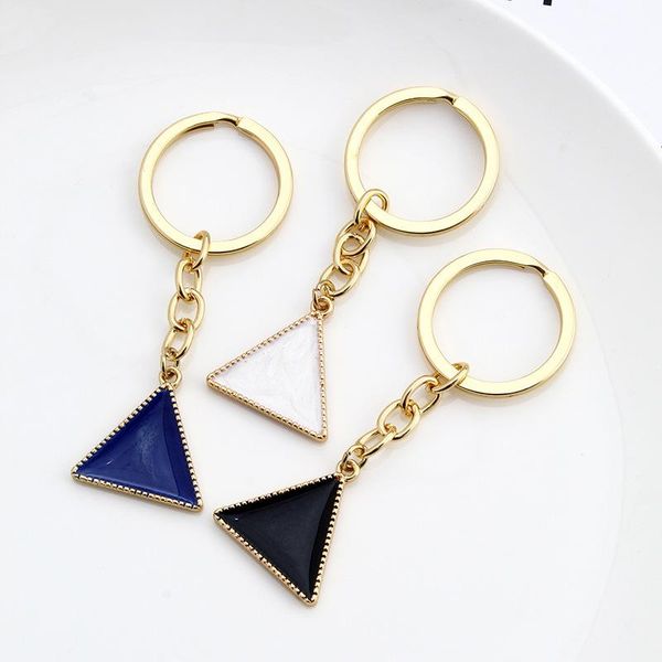 keychains car keychain triangle key chain metal ring keyring creative holder auto accessories, Silver
keychains car keychain triangle key chain metal ring keyring creative holder auto accessories, Silver