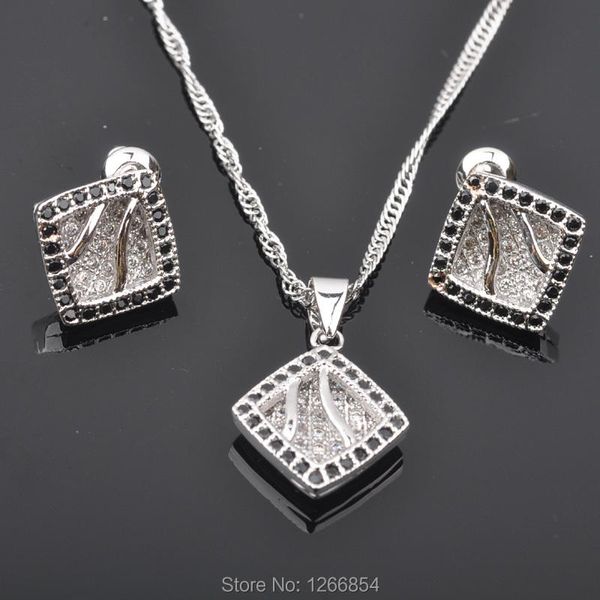 earrings & necklace bridal jewelry square design cubic zirconia women's party sets earrings/pendant/necklace christmas gifts js0321, Silver
earrings & necklace bridal jewelry square design cubic zirconia women's party sets earrings/pendant/necklace christmas gifts js0321, Silver