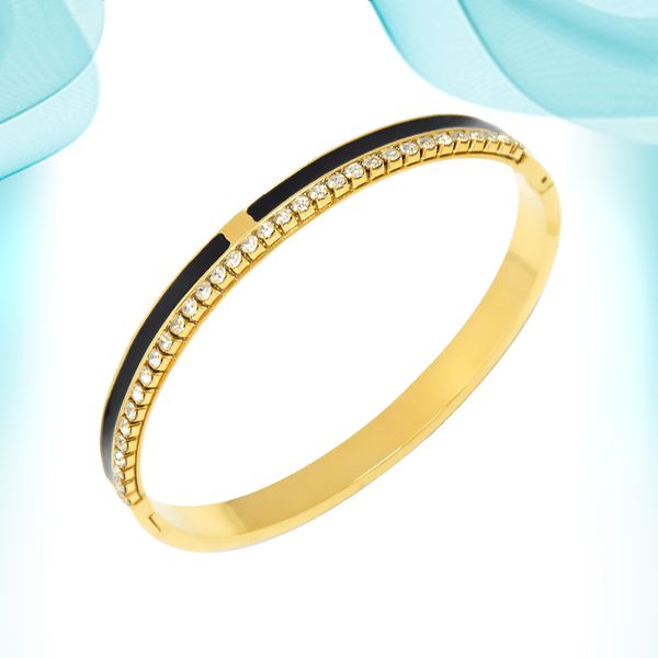trendy fashion black titanium steel bangle anti fading diamond bracelet simple type jewelry customized for women indian brilliant hand acces
trendy fashion black titanium steel bangle anti fading diamond bracelet simple type jewelry customized for women indian brilliant hand acces