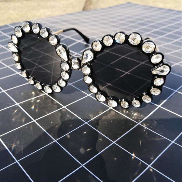 sunglasses fashionable sun frames fashion women brand designer bling rhinestone round sunglasses vintage shades diamond for female fml, Black
sunglasses fashionable sun frames fashion women brand designer bling rhinestone round sunglasses vintage shades diamond for female fml, Black