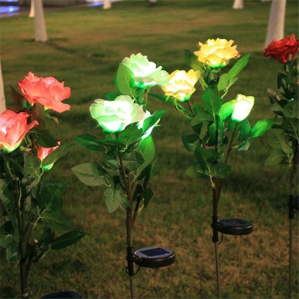 2pcs lawn lamp solar rose flower lights color changing led lartificial flowers waterproof light garden landscape lamps
2pcs lawn lamp solar rose flower lights color changing led lartificial flowers waterproof light garden landscape lamps