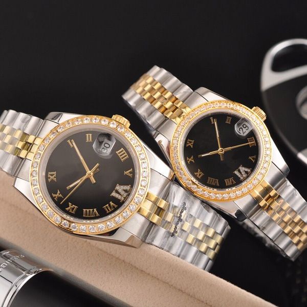lovers stainless steel watch for mens women wristwatch auto day date watches water resistant mechanical automatic waristwatches, Slivery;brown
lovers stainless steel watch for mens women wristwatch auto day date watches water resistant mechanical automatic waristwatches, Slivery;brown