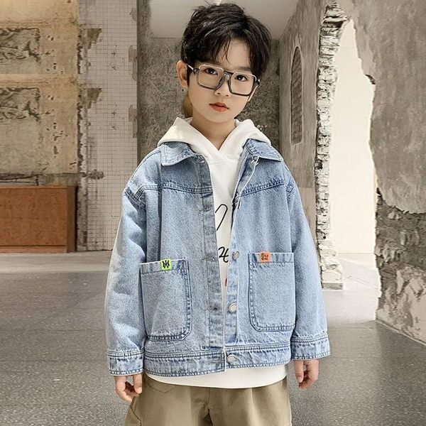 jackets giant panda pattern boys denim coat 3-13 years old children's clothes long sleeve spring and autumn kids casual, Blue;gray
jackets giant panda pattern boys denim coat 3-13 years old children's clothes long sleeve spring and autumn kids casual, Blue;gray