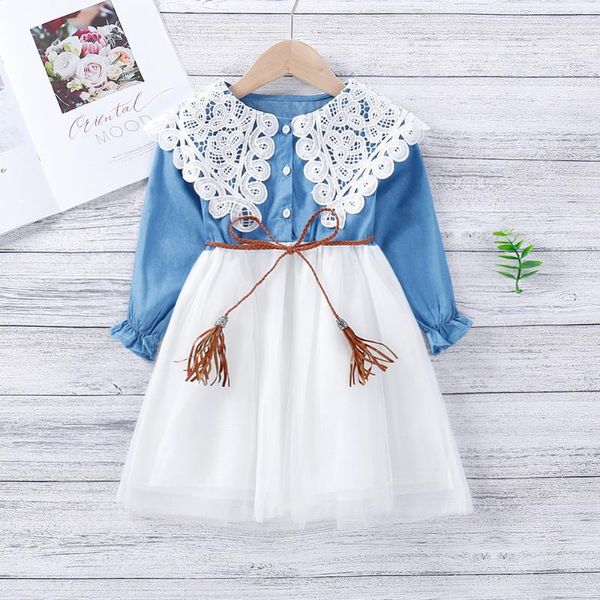 girl's dresses gooporson fall kids for girls lace collar long sleeve princess dress spring toddler children mesh costume vestidos, Red;yellow
girl's dresses gooporson fall kids for girls lace collar long sleeve princess dress spring toddler children mesh costume vestidos, Red;yellow