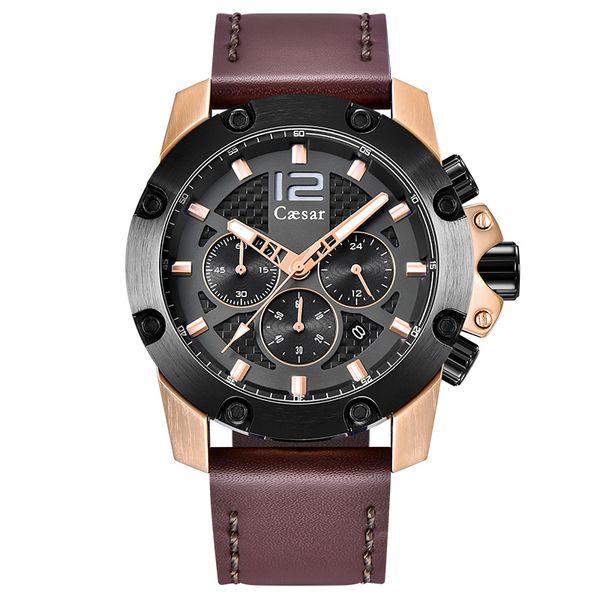 luxury leather strap rose gold quartz movement chronograph waterproof sport mens watches wristwatch male watch men 1005 relogio, Slivery;brown
luxury leather strap rose gold quartz movement chronograph waterproof sport mens watches wristwatch male watch men 1005 relogio, Slivery;brown