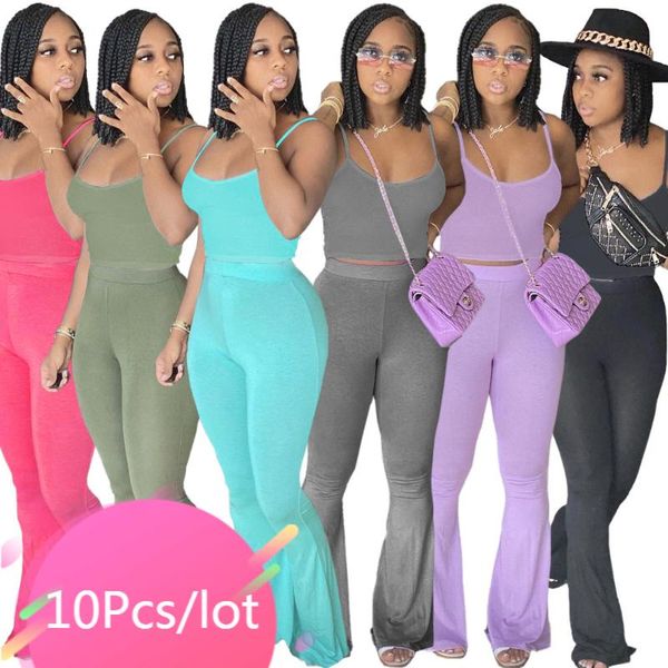 women's two piece pants bulk wholesale item clothing summer women set solid sleeveless crop floral sets lounger wear, White
women's two piece pants bulk wholesale item clothing summer women set solid sleeveless crop floral sets lounger wear, White