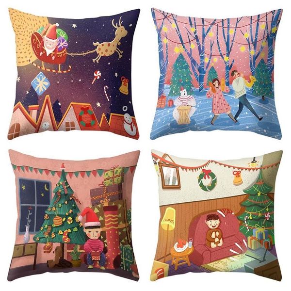 cushion/decorative pillow 4pcs christmas print santa claus decoration happy year case polyester sofa car cushion cover home decor
cushion/decorative pillow 4pcs christmas print santa claus decoration happy year case polyester sofa car cushion cover home decor