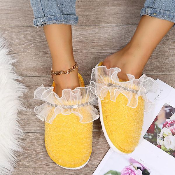 slippers women fashion fluffy fur winter plush warm indoor house cotton shoes soft comfortable lady home chaussons femme, Black
slippers women fashion fluffy fur winter plush warm indoor house cotton shoes soft comfortable lady home chaussons femme, Black