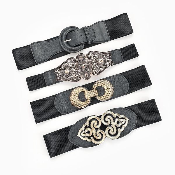 belts fashion women elastic wide belt designer waist straps lady dress coat sweater decoration waistband, Black;brown
belts fashion women elastic wide belt designer waist straps lady dress coat sweater decoration waistband, Black;brown